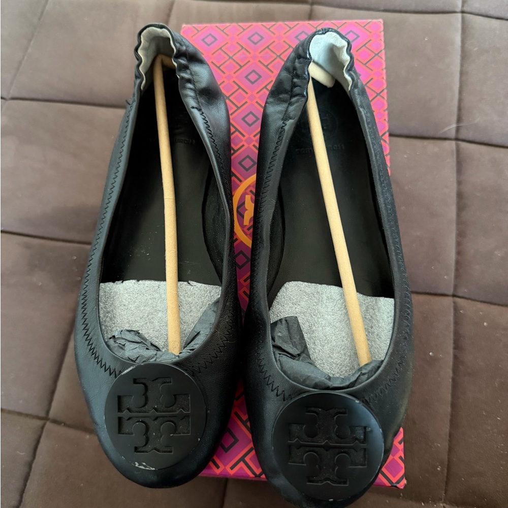 TORY BURCH Minnie Travel Ballet Flats
